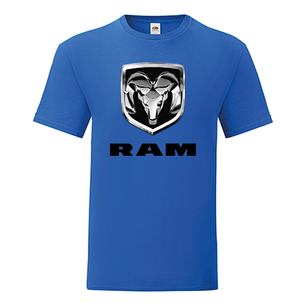 Тениска с щампа Ram-70