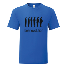 Тениска с щампа Beer evolution-F06