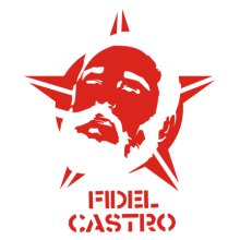 Тениска с щампа Fidel Castro-F15