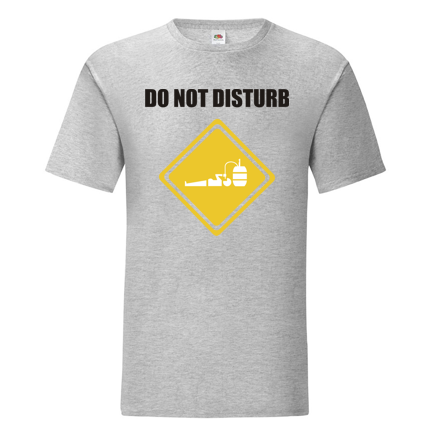 Тениска с щампа Do not Disturb-F20