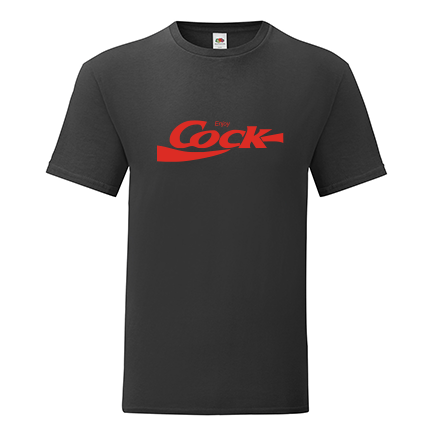 T-shirt Enjoy-cock-F21