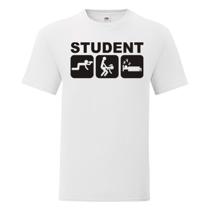 T-shirt Student Life-F47