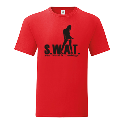 T-shirt Sex With A Teenage-S.W.A.T-F50