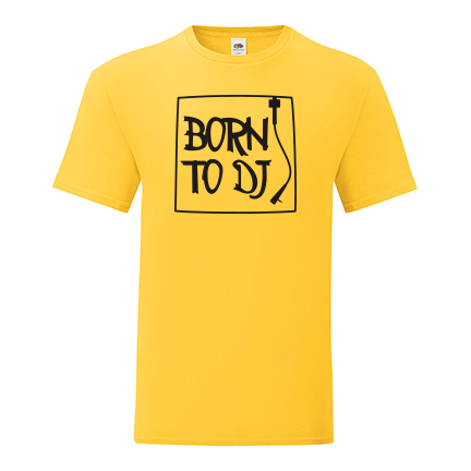 T-shirt Born to DJ-F52