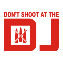 Тениска с щампа Don't shoot at the DJ-F53