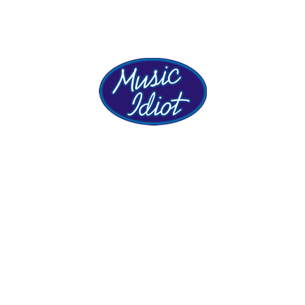 Тениска с щампа Music Idiot-F68