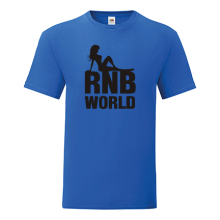 Тениска с щампа RNB world-F74