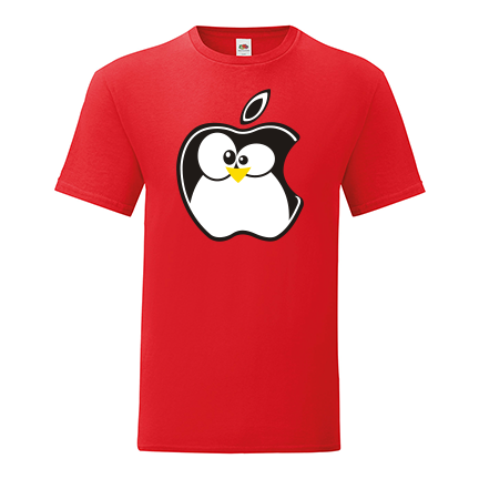 T-shirt Apple penguin-F78