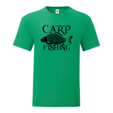 Тениска с щампа Carp fishing-J03