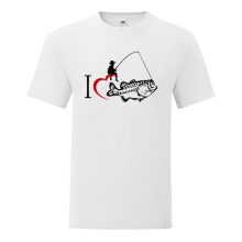 T-shirt I love fishing-J06