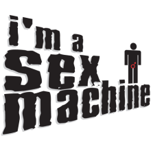 T-shirt I'm a sex machine-K01
