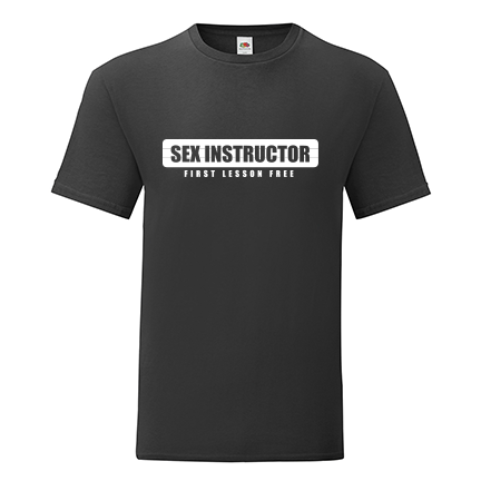 T-shirt Sex instructor-K06
