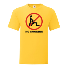Тениска с щампа No smoking-K12