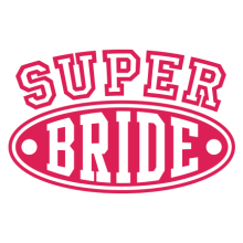 Тениска с щампа за моминско парти Super Bride-L03