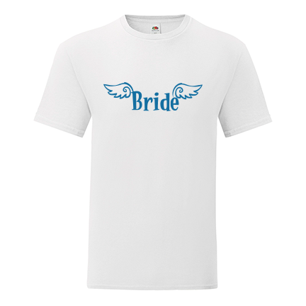 Тениска с щампа за моминско парти Bride-L04