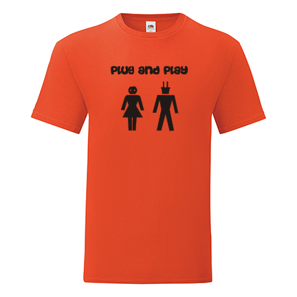 T-shirt-Plug and play-P08