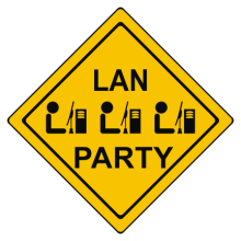 T-shirt-Lan party-P11