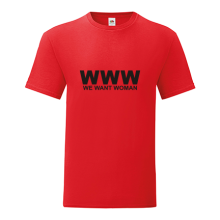 T-shirt WWW-We Want Woman-P12
