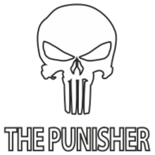 Тениска с щампа The Punisher-Q02