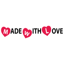 Тениска с щампа Made with Love-S31