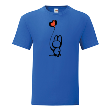 T-shirt Kitty with heart balloon-S33
