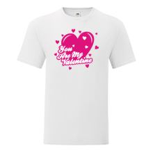 Тениска с щампа You are my Valentine-S42
