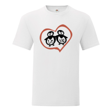T-shirt Love penguins-S45