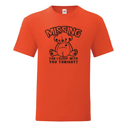 T-shirt Missing teddy bear-S49