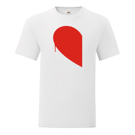 T-shirt Half heart-S51