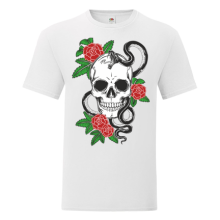 Тениска с щампа Skull-01